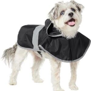 FRISCO Rainy Days Dog Raincoat Black XXXL big dog